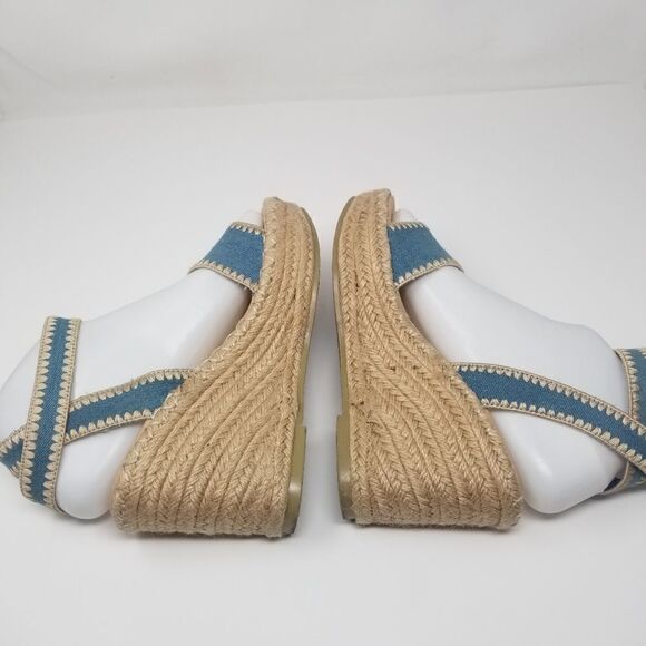 COCONUTS BY MATISSE, FRENCHIE ESPADRILLE WEDGES. SIZE 6.5 M. - Picture 12 of 15